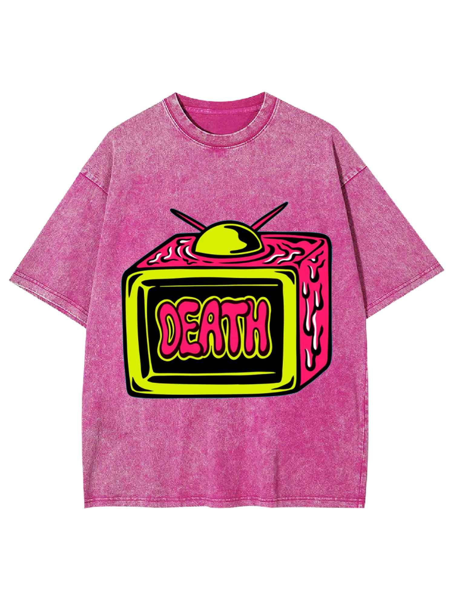 TV OF DEATH WASHED TSHIRT