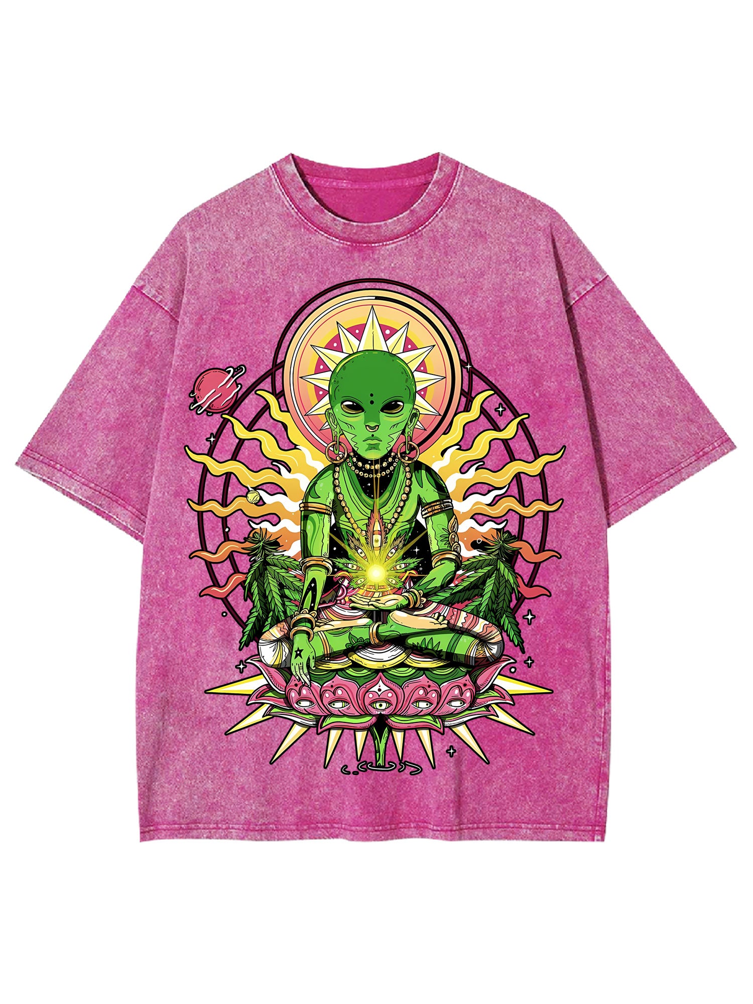 Cosmic Meditation Washed Tshirt