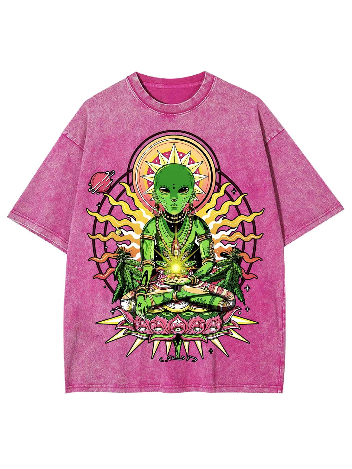 Cosmic Meditation Washed Tshirt