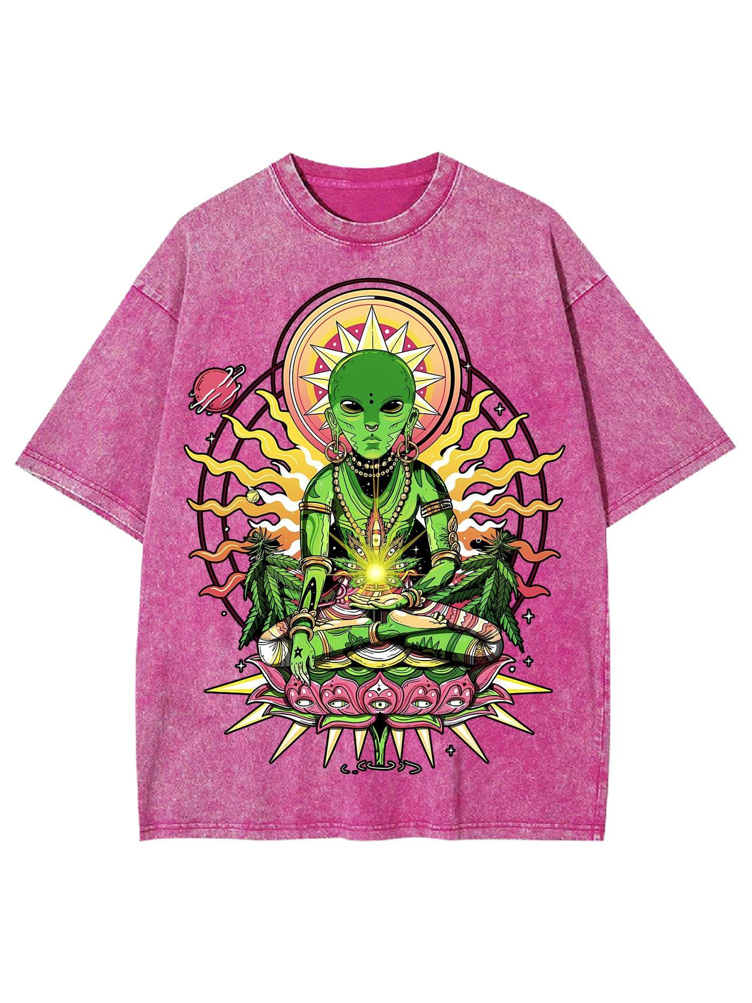 Cosmic Meditation Washed Tshirt
