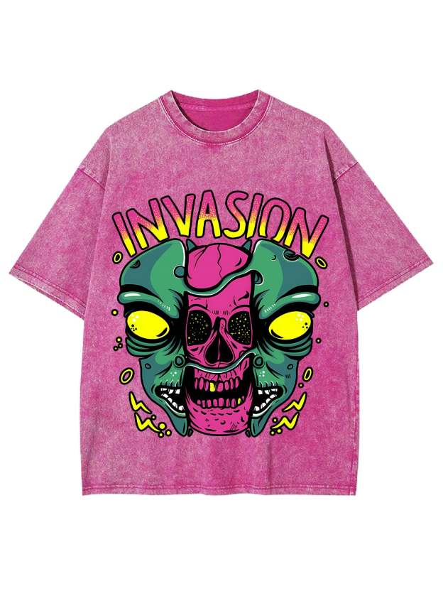 Invasion Washed Tshirt