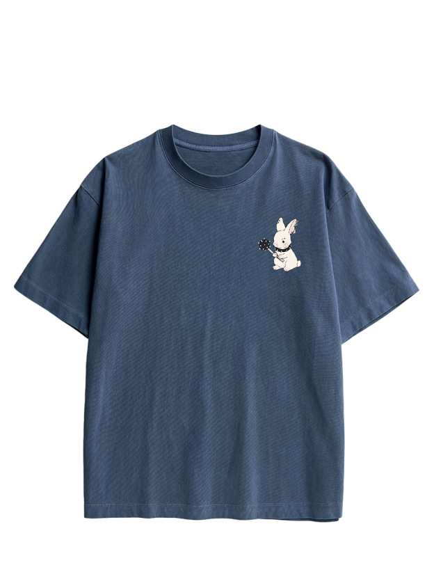 Tough Bunny Double Sided Print Washed TShirt