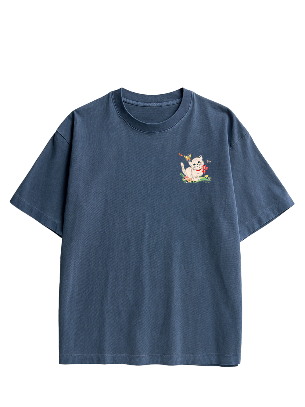 Cute Crisis Double Sided Print Washed TShirt