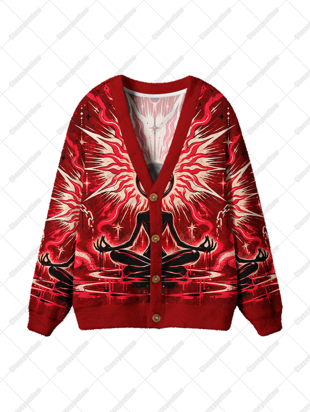 SUN MEDITATION UGLY CARDIGAN SWEATERS