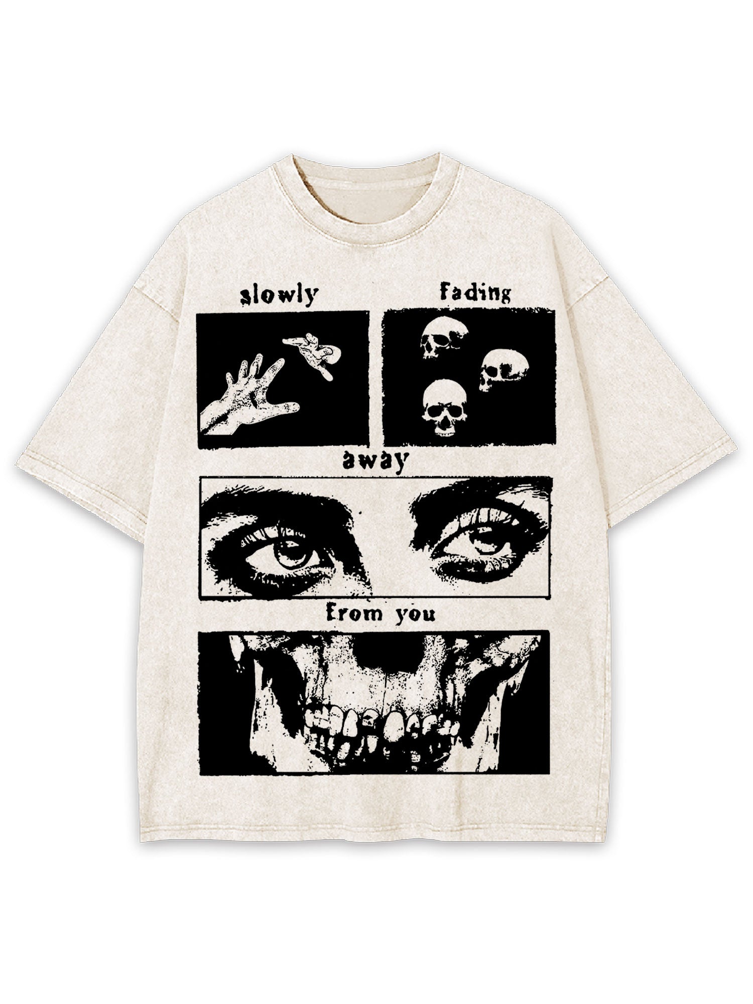 Slowly Fading Away Washed Tshirt