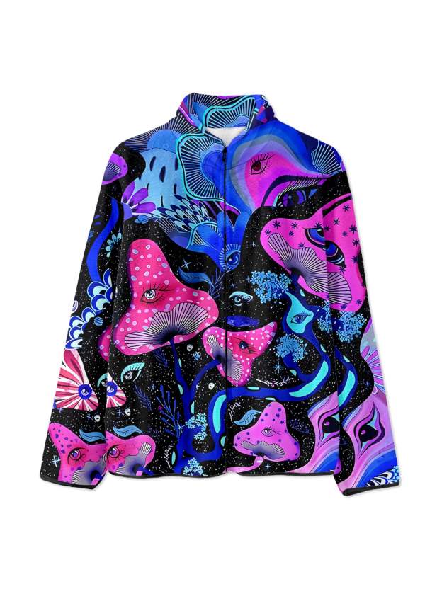 Cosmic Dreamscape Fleece Jacket