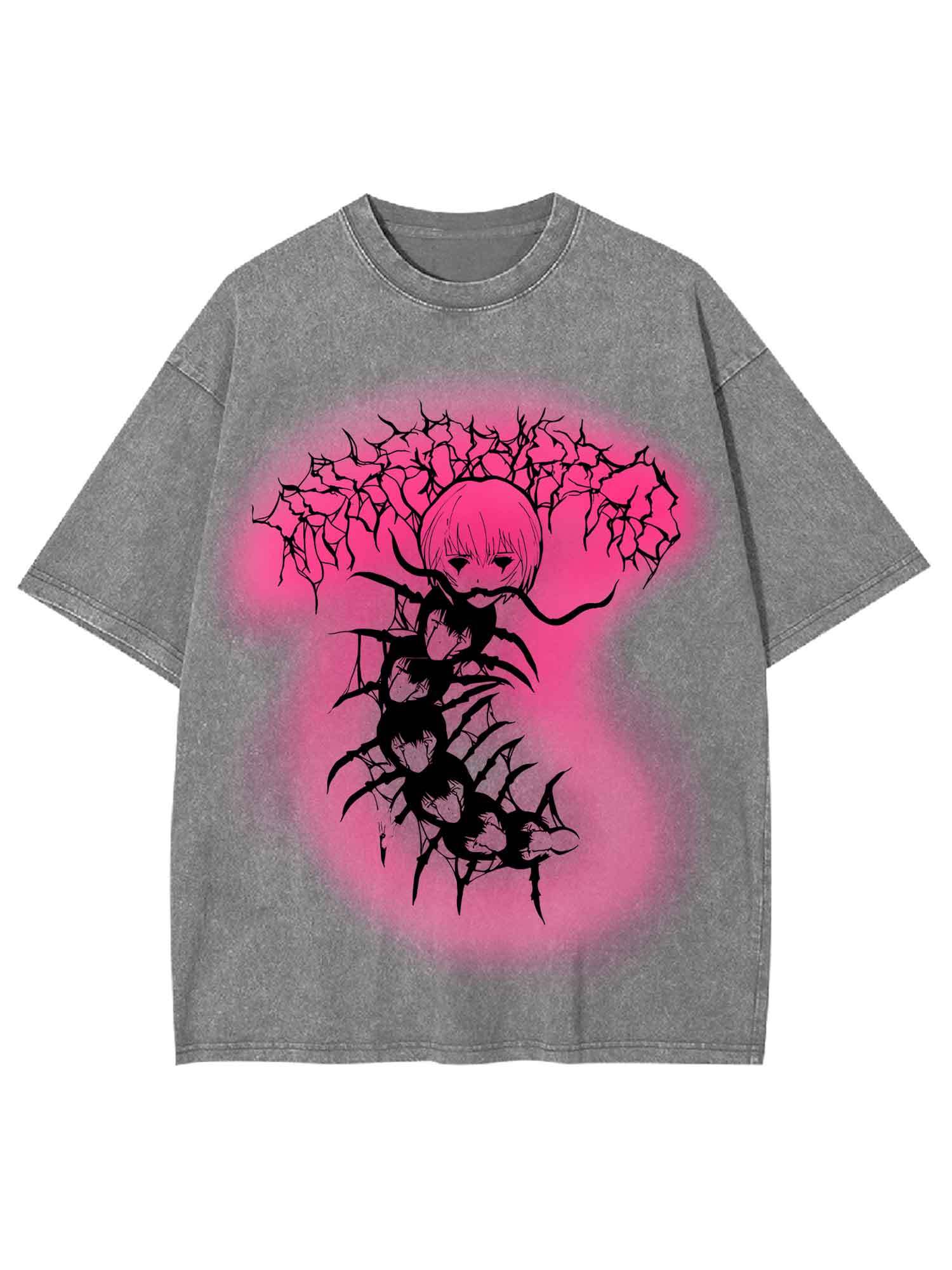 The Chimera Of Faces Washed Tshirt