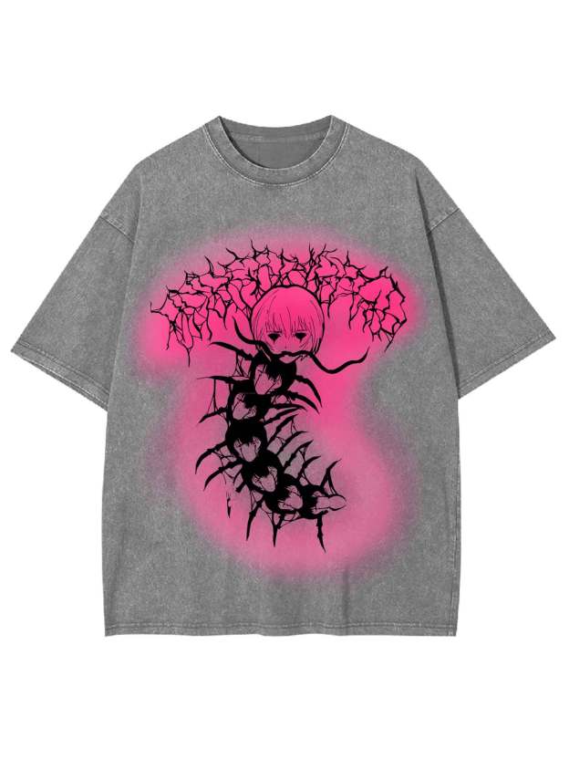 The Chimera Of Faces Washed Tshirt