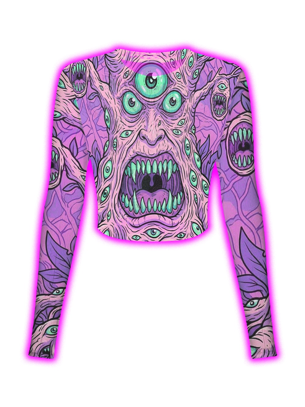 MONSTER EYE MESH TOP