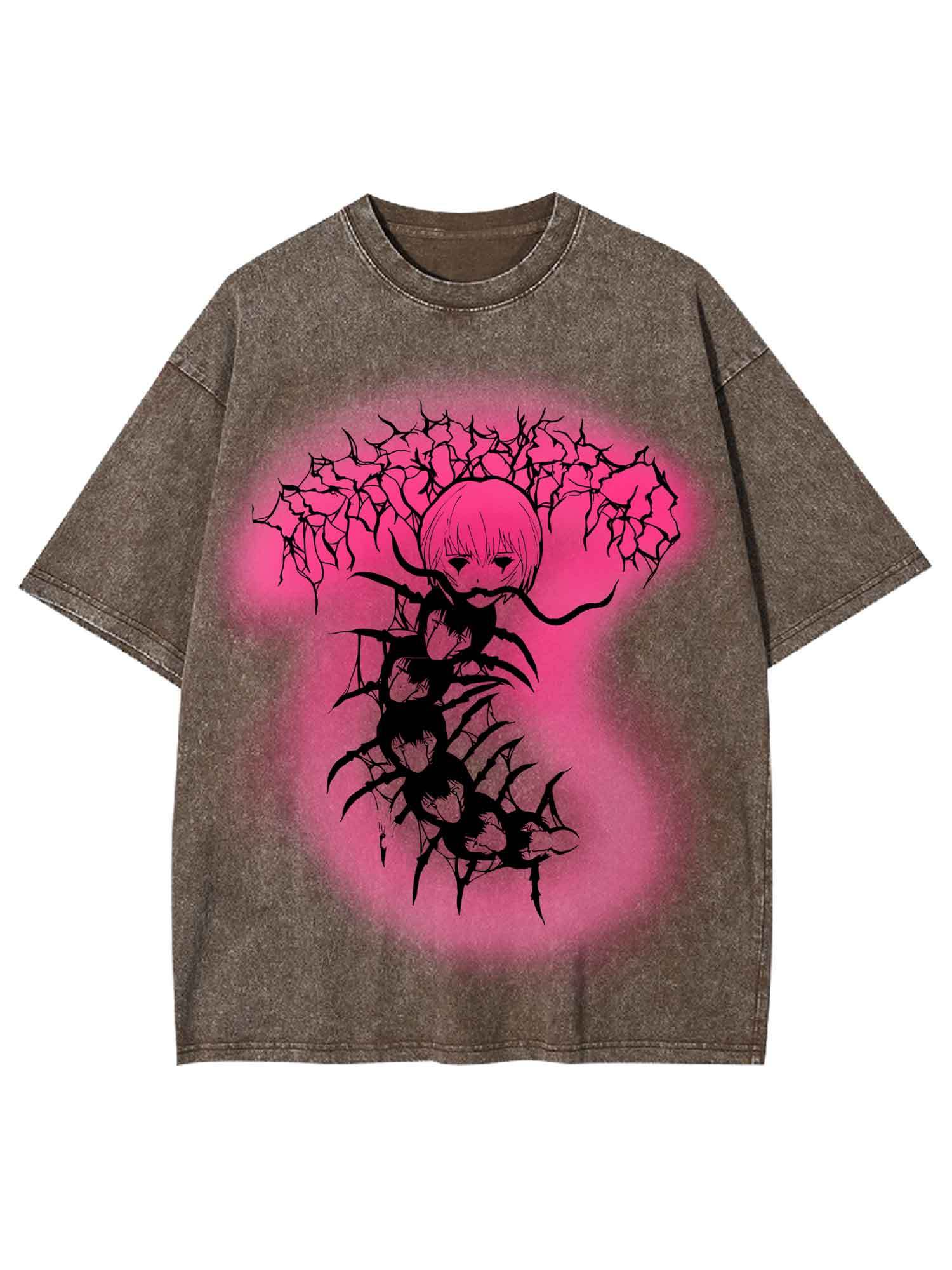 The Chimera Of Faces Washed Tshirt