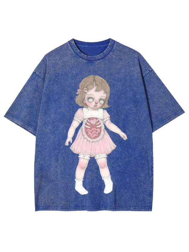 Viscera Doll Tshirt Washed Tshirt