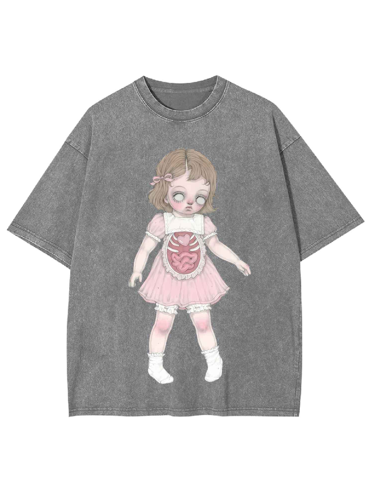 Viscera Doll Tshirt Washed Tshirt