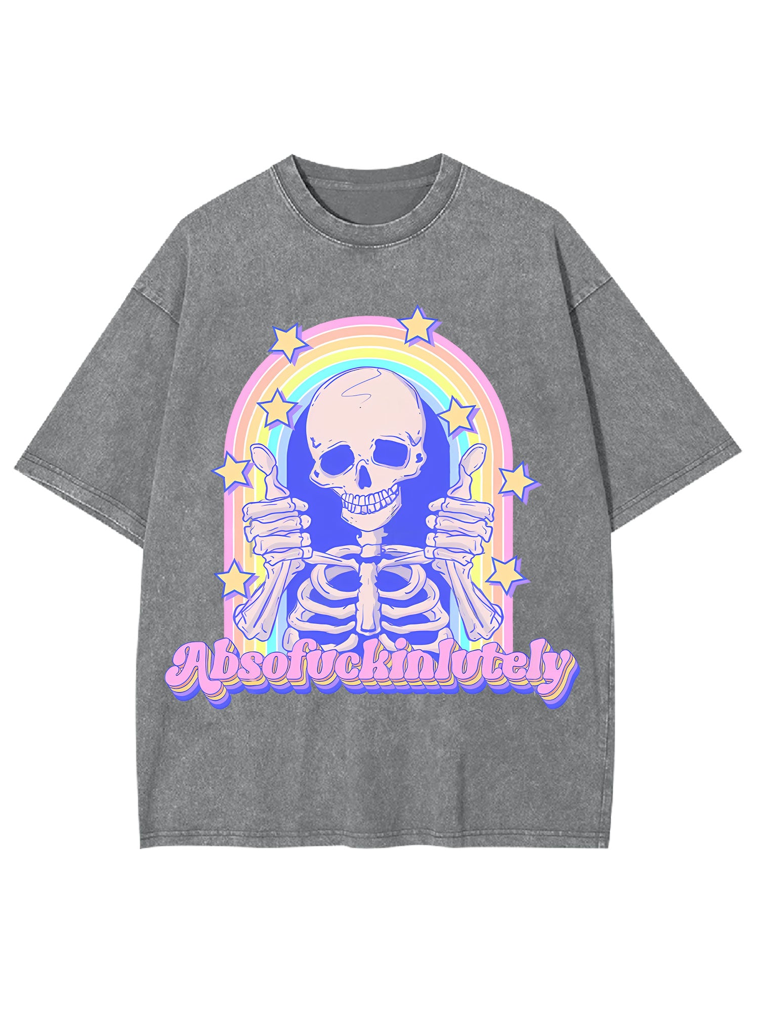 ABSOFUCKINLUTELY WASHED TSHIRT