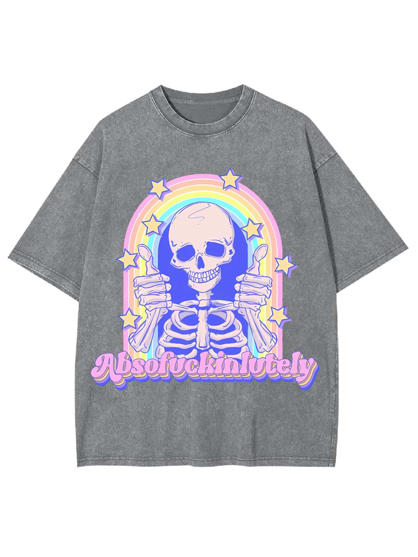 ABSOFUCKINLUTELY WASHED TSHIRT