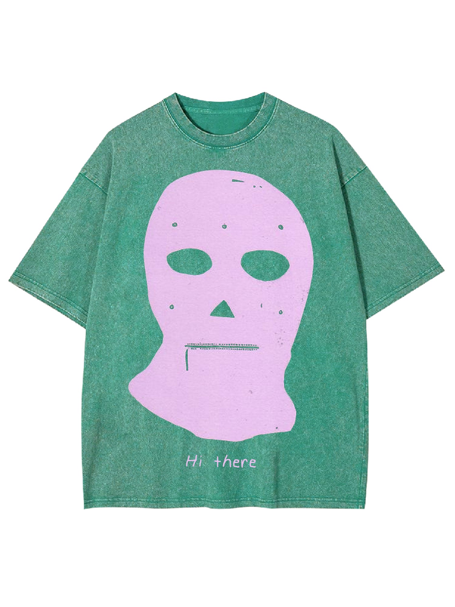 Hi There Washed Tshirt