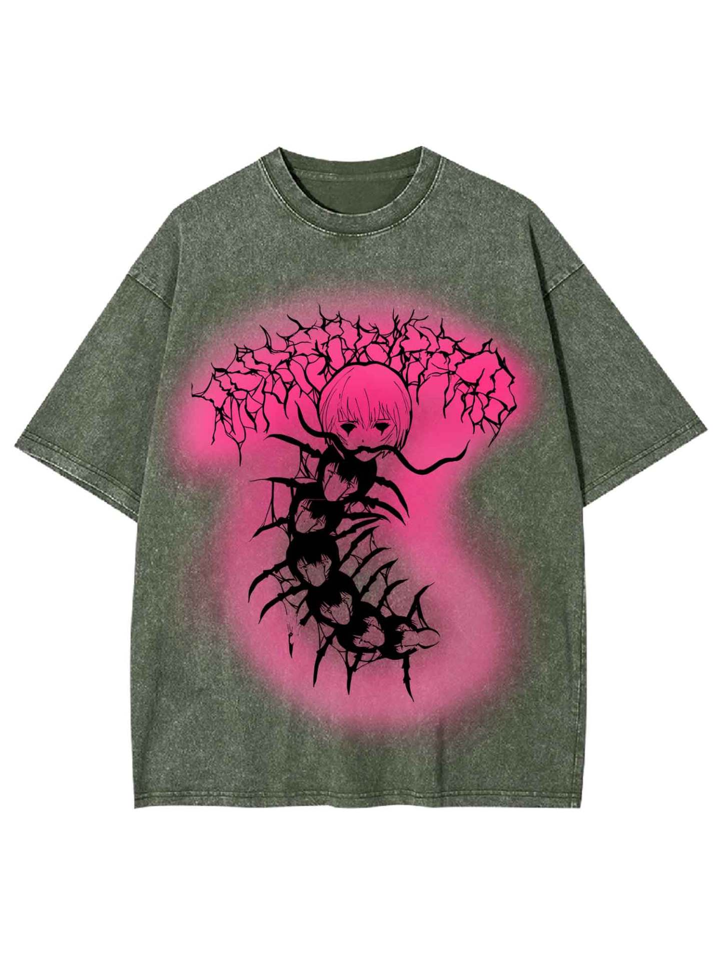 The Chimera Of Faces Washed Tshirt