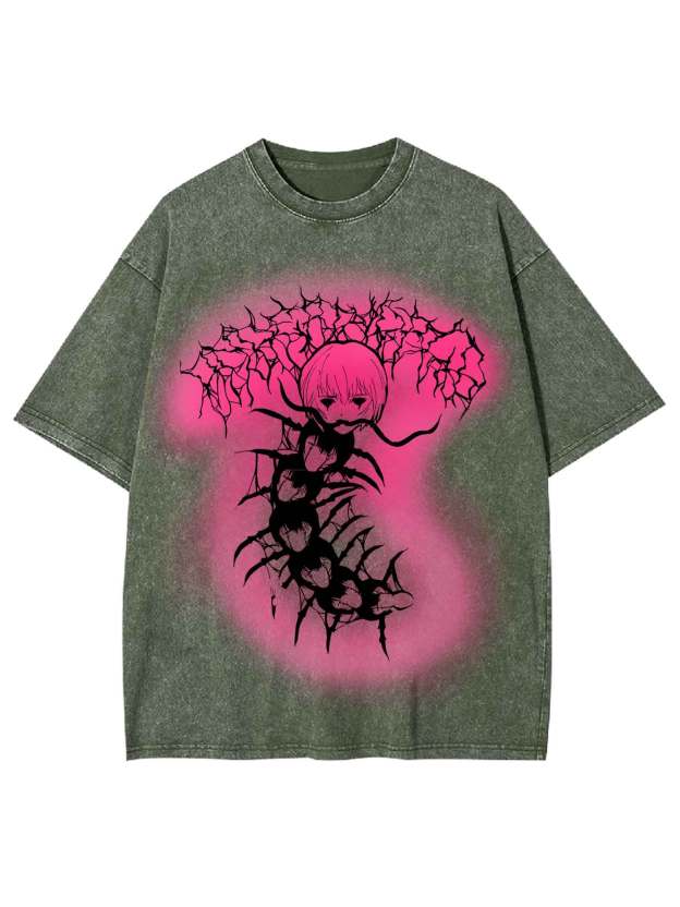 The Chimera Of Faces Washed Tshirt