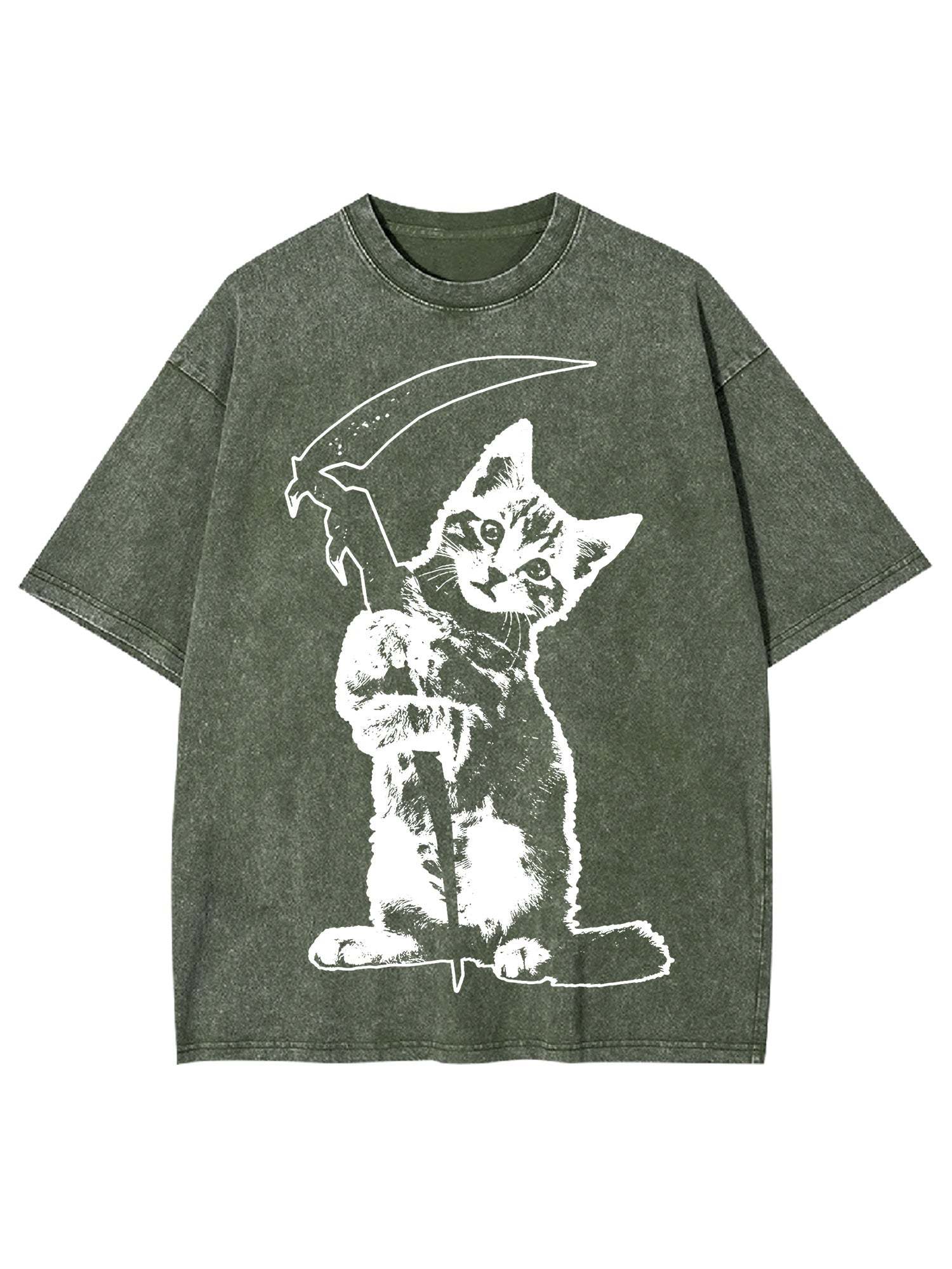 Death Is Moewing Washed Tshirt