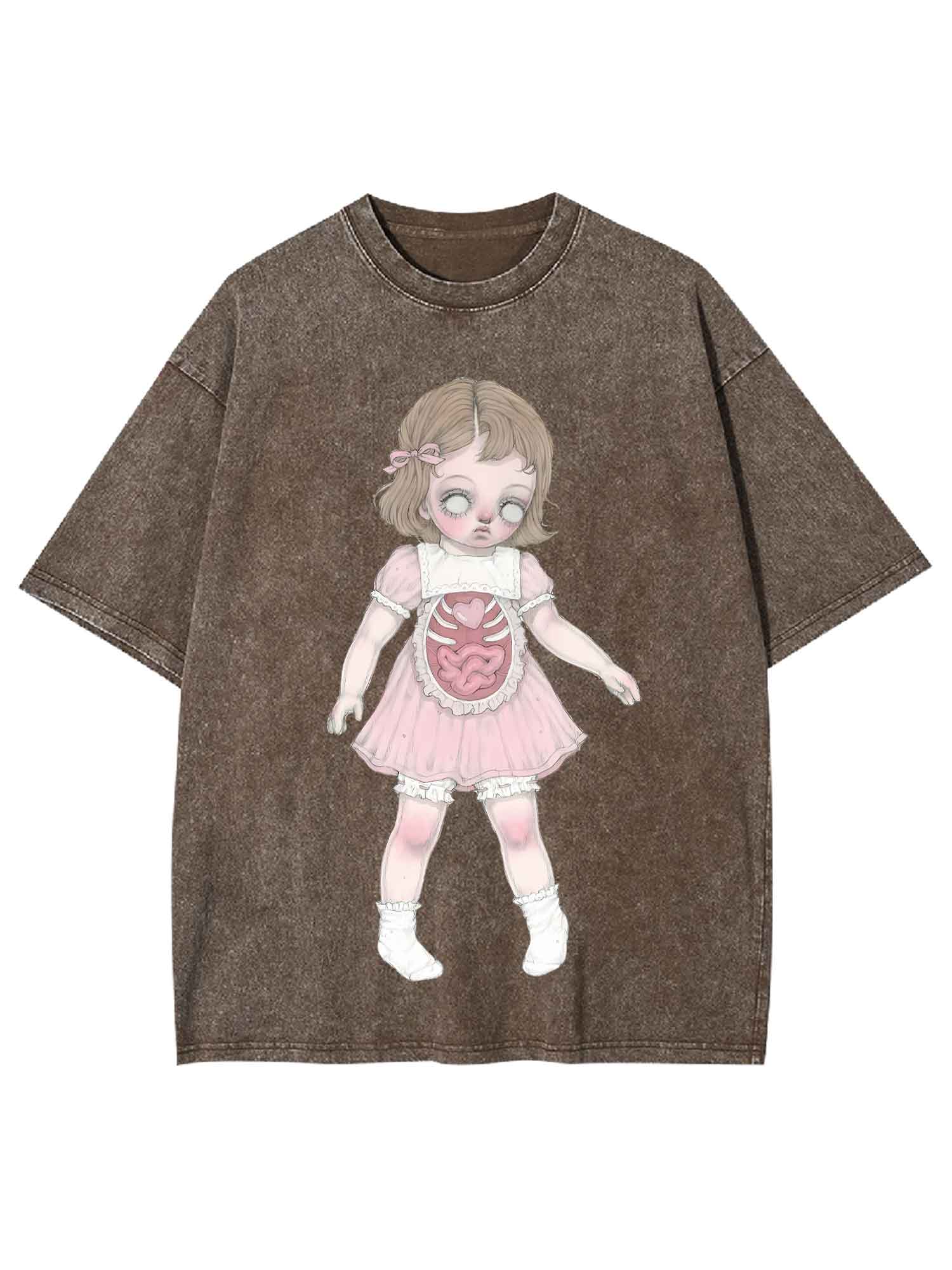 Viscera Doll Tshirt Washed Tshirt
