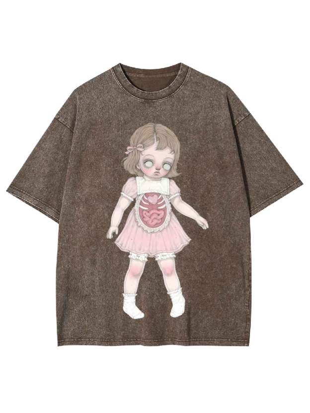 Viscera Doll Tshirt Washed Tshirt