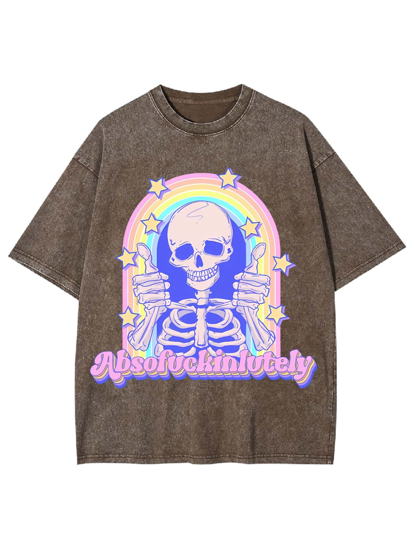 ABSOFUCKINLUTELY WASHED TSHIRT