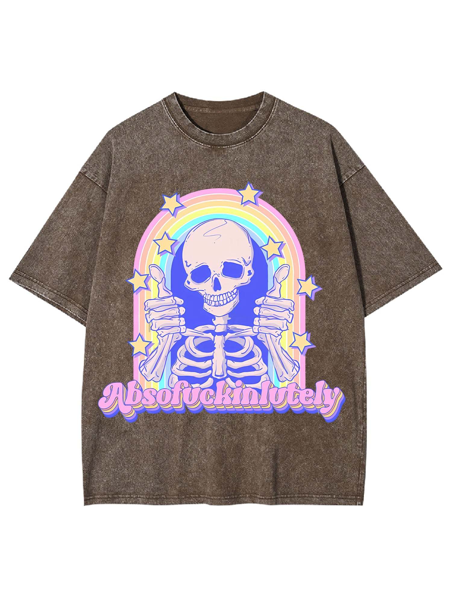 ABSOFUCKINLUTELY WASHED TSHIRT