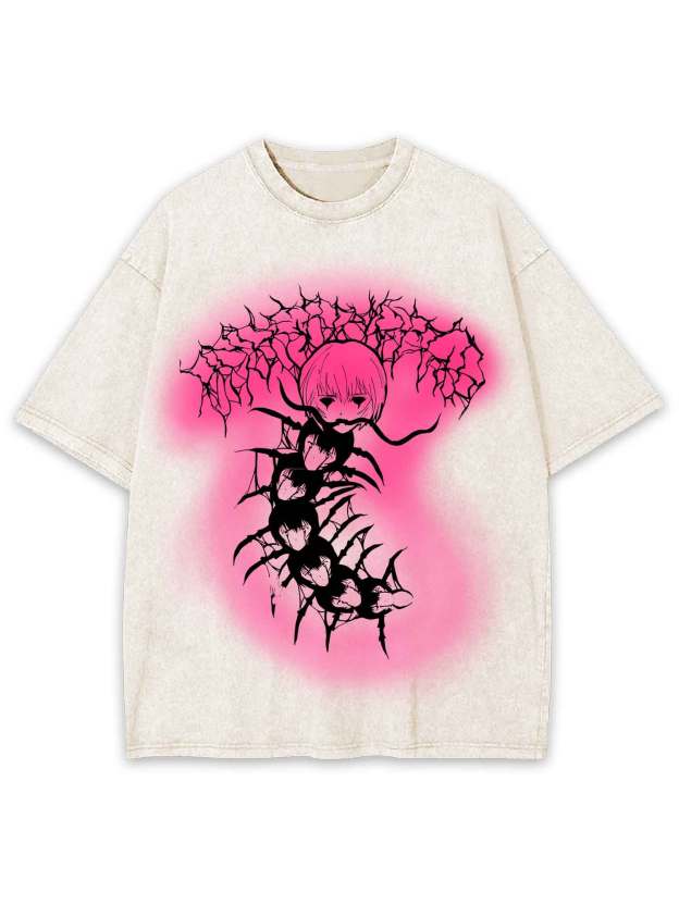 The Chimera Of Faces Washed Tshirt