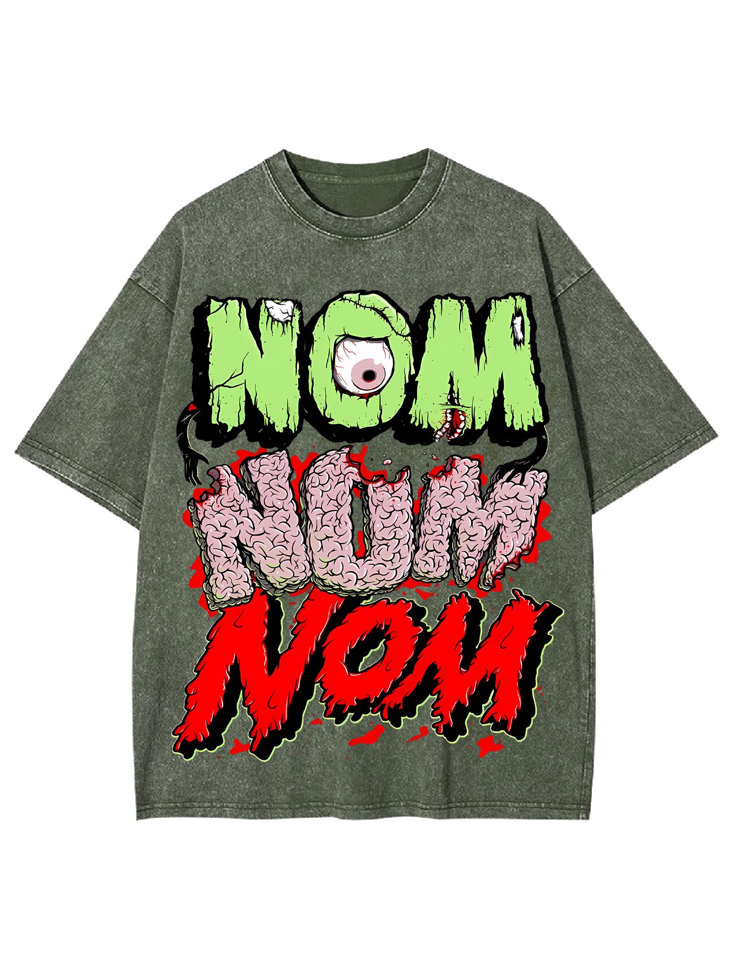 Nom Nom Nom Washed Tshirt