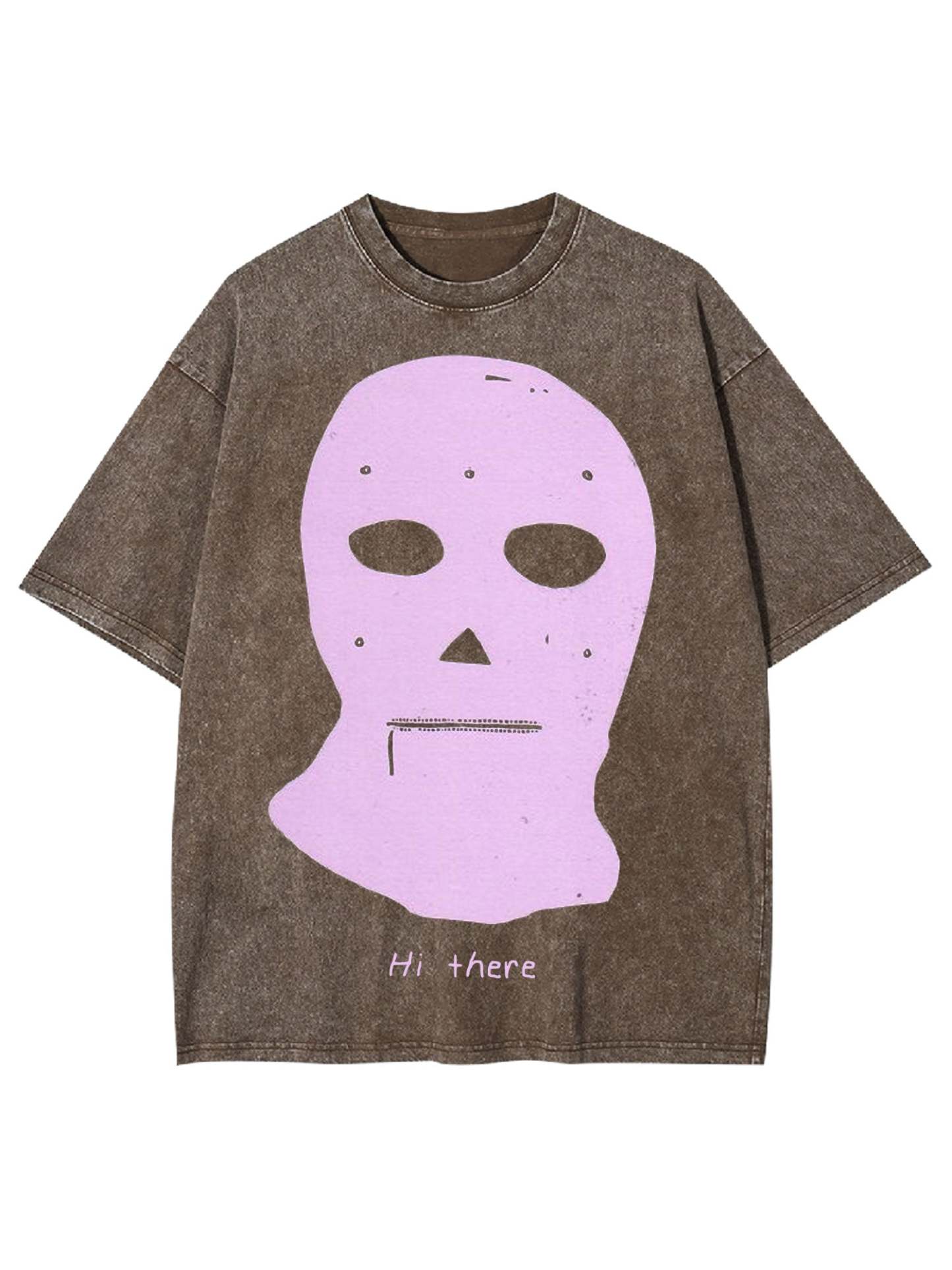 Hi There Washed Tshirt