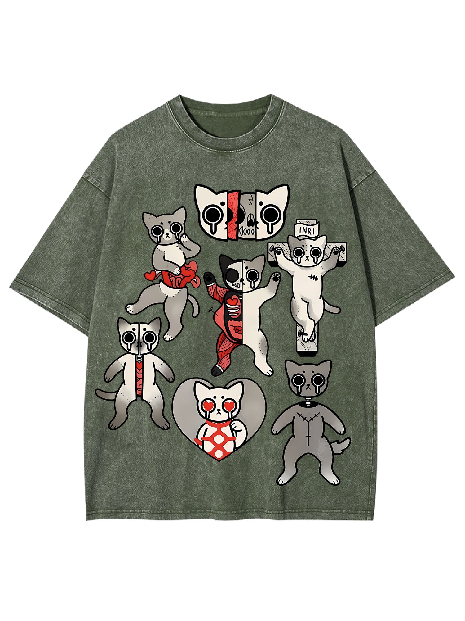 Do Not Hurt Washed Tshirt