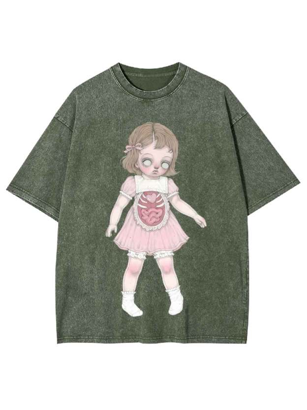 Viscera Doll Tshirt Washed Tshirt