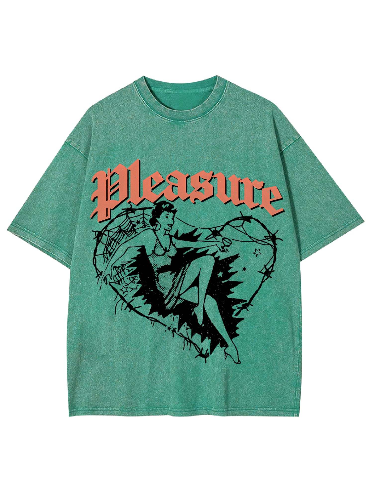 Pleasure Washed Tshirt-ClassyOutlaw Sale