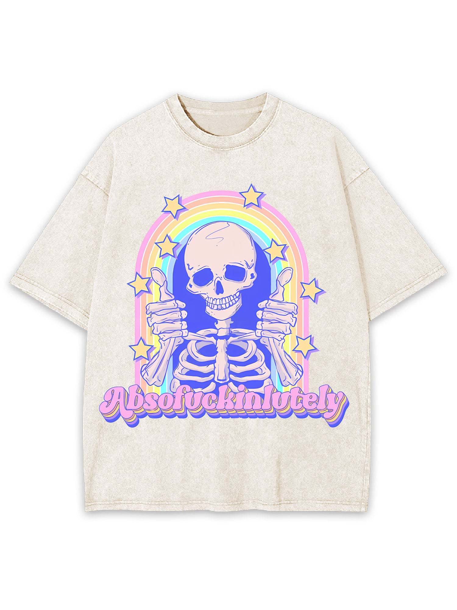 ABSOFUCKINLUTELY WASHED TSHIRT