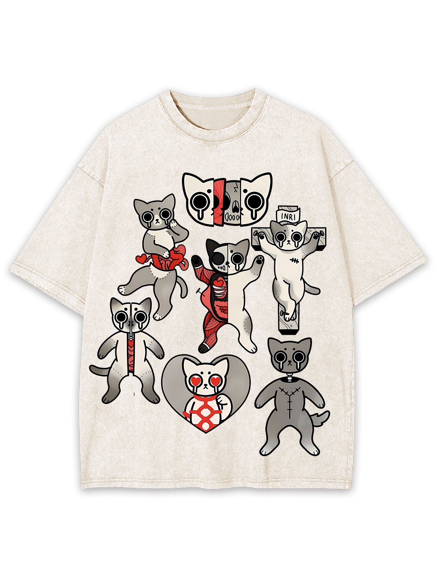 Do Not Hurt Washed Tshirt