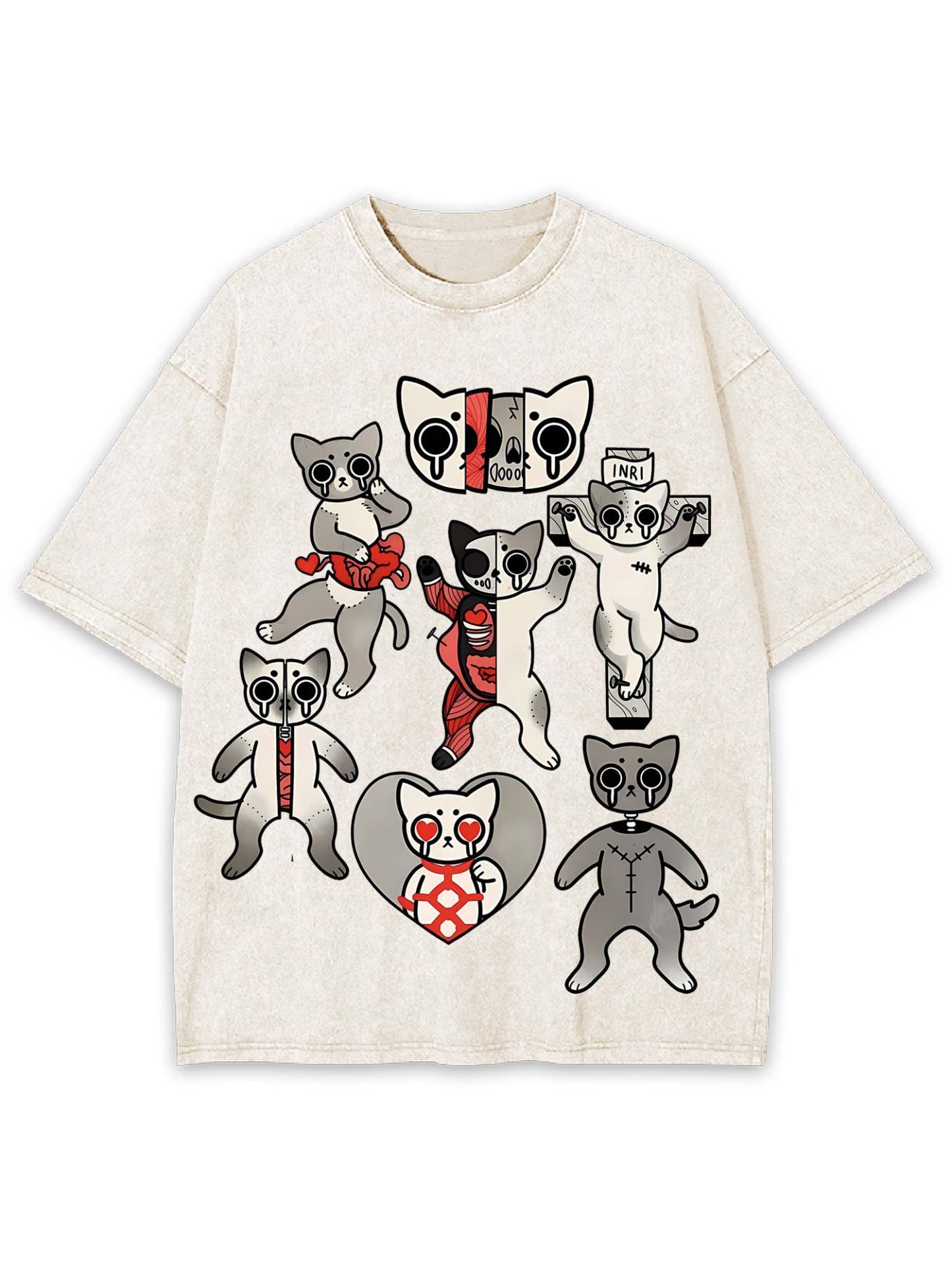 Do Not Hurt Washed Tshirt