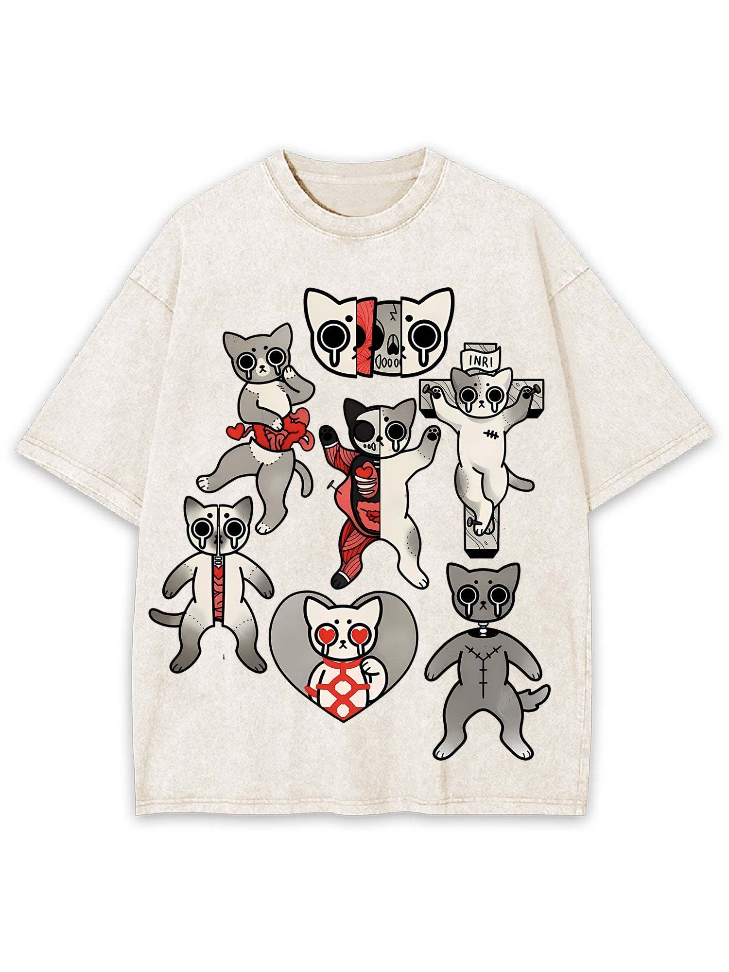 Do Not Hurt Washed Tshirt