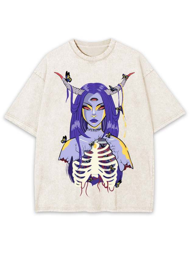 Rebirth Of The Third Eye Washed Tshirt