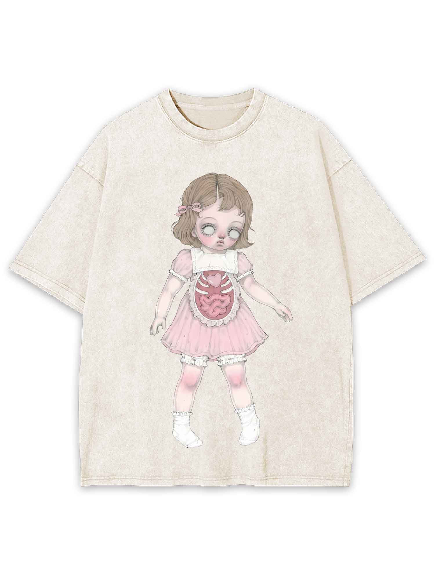 Viscera Doll Tshirt Washed Tshirt