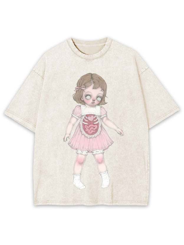 Viscera Doll Tshirt Washed Tshirt