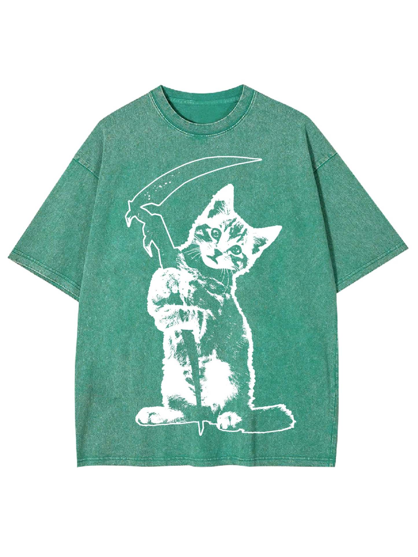 Death Is Moewing Washed Tshirt