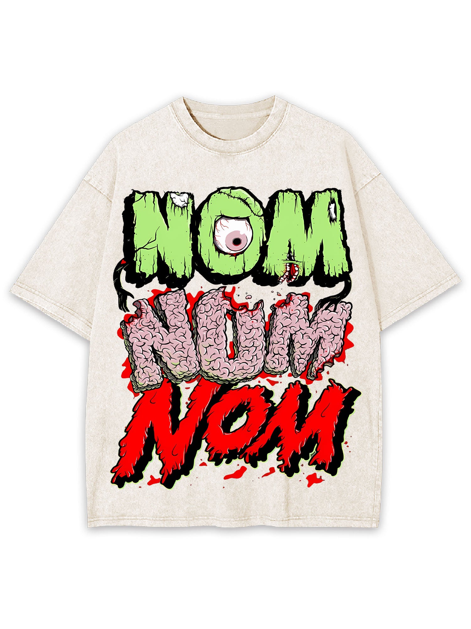 Nom Nom Nom Washed Tshirt