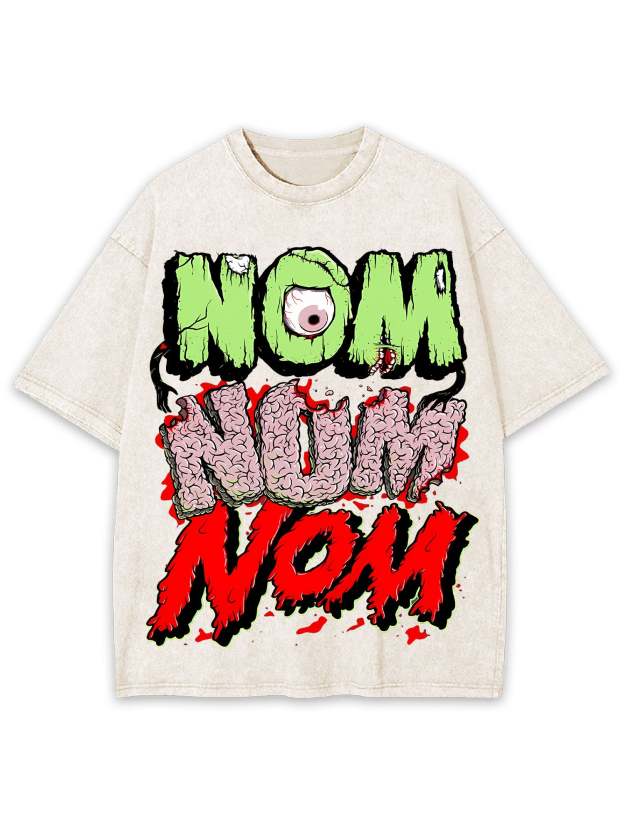 Nom Nom Nom Washed Tshirt