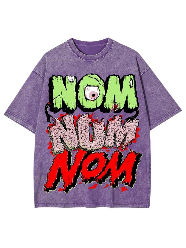 Nom Nom Nom Washed Tshirt