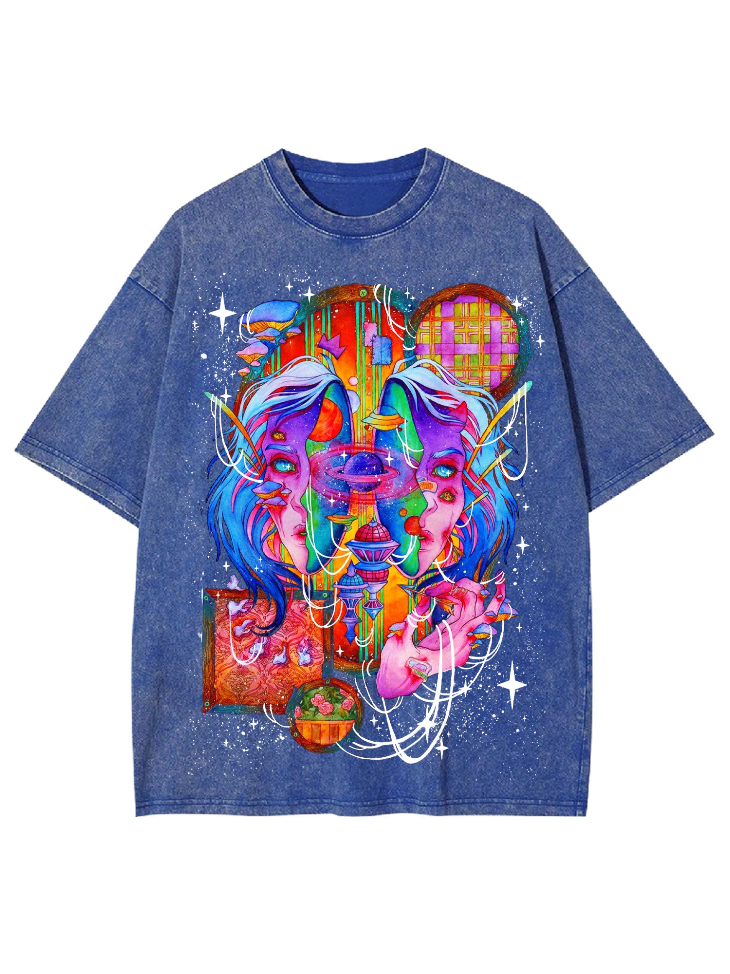 Spiritual Void World Washed Tshirt