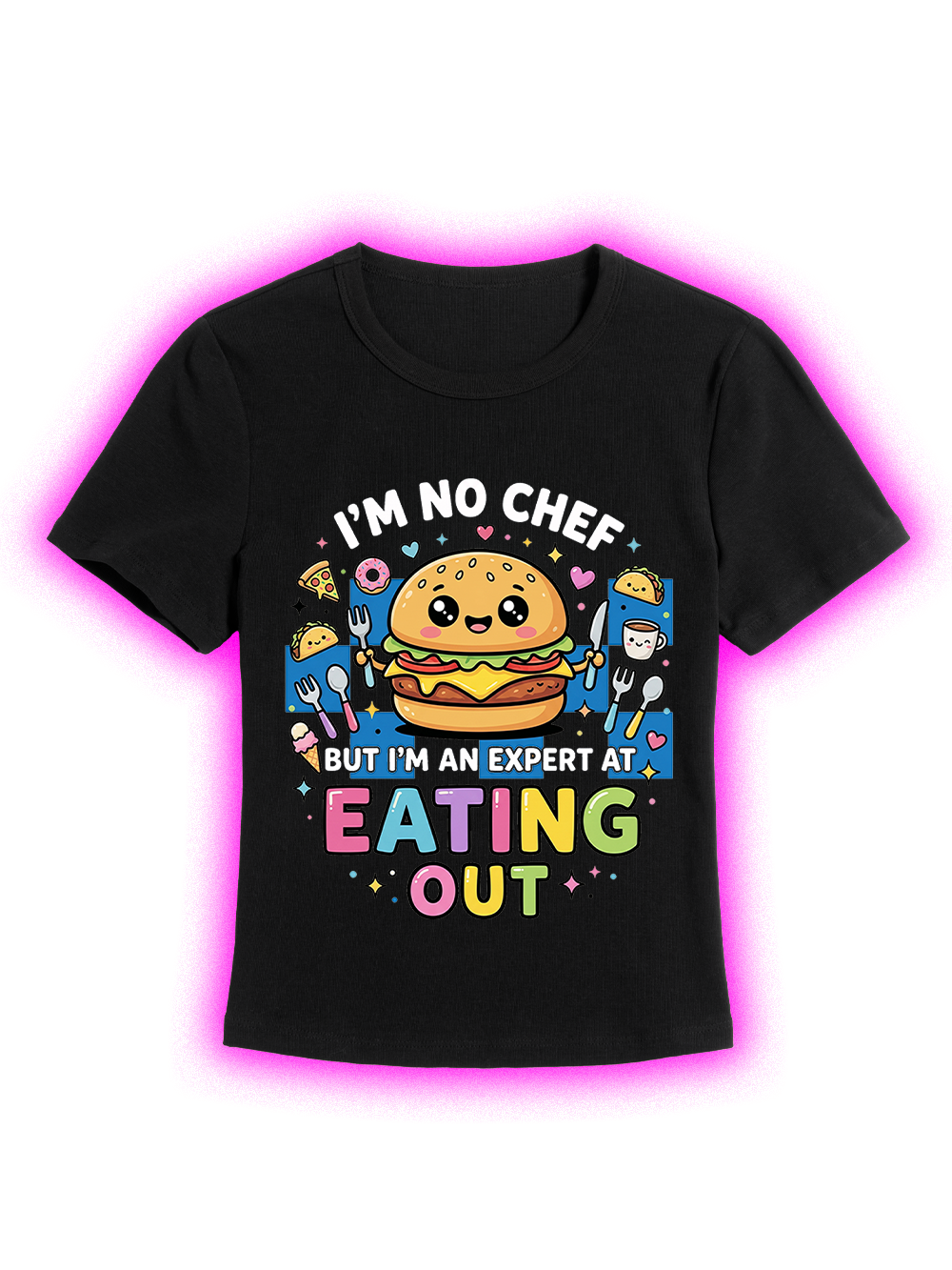 KAWAII BURGER BABY TEE