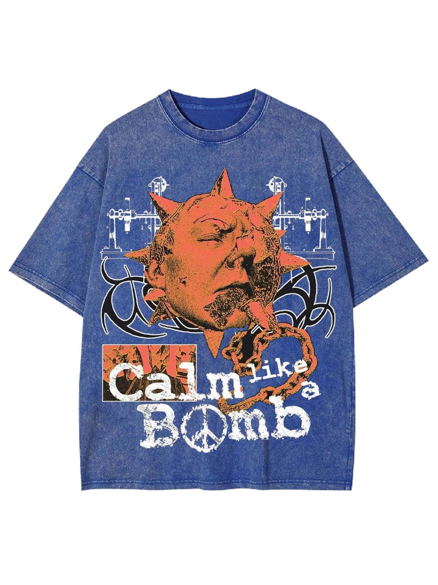 Calm Like A Bomb Washed Tshirt