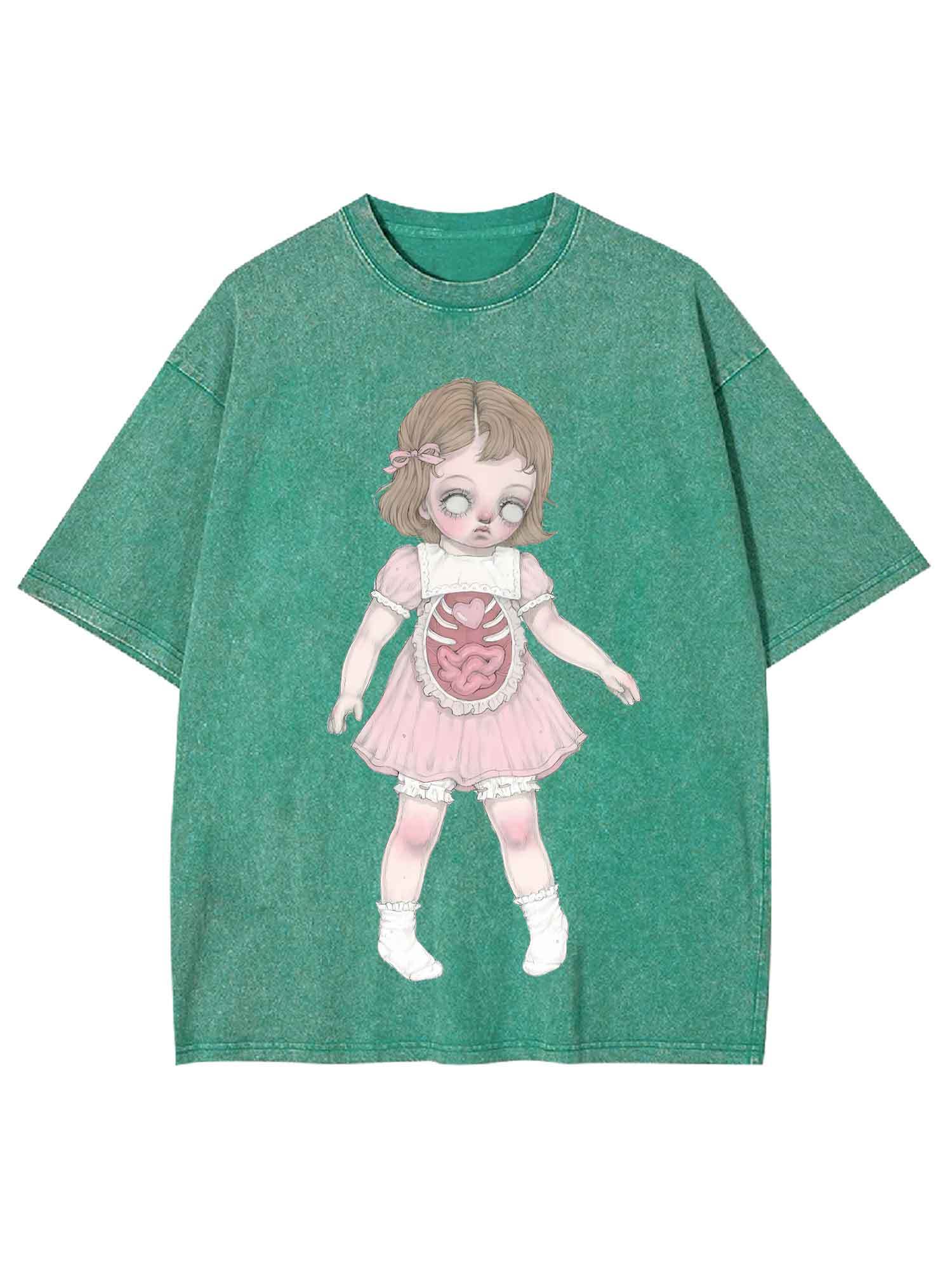 Viscera Doll Tshirt Washed Tshirt