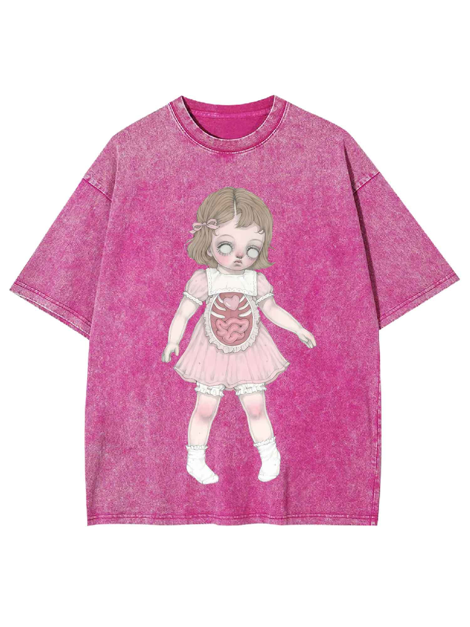 Viscera Doll Tshirt Washed Tshirt