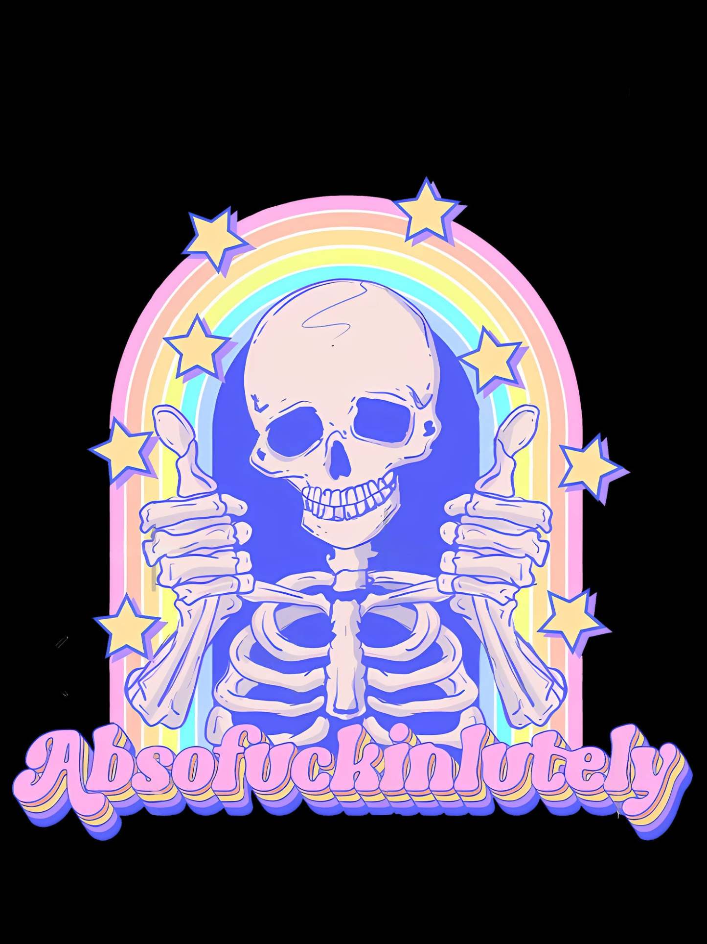 ABSOFUCKINLUTELY WASHED TSHIRT