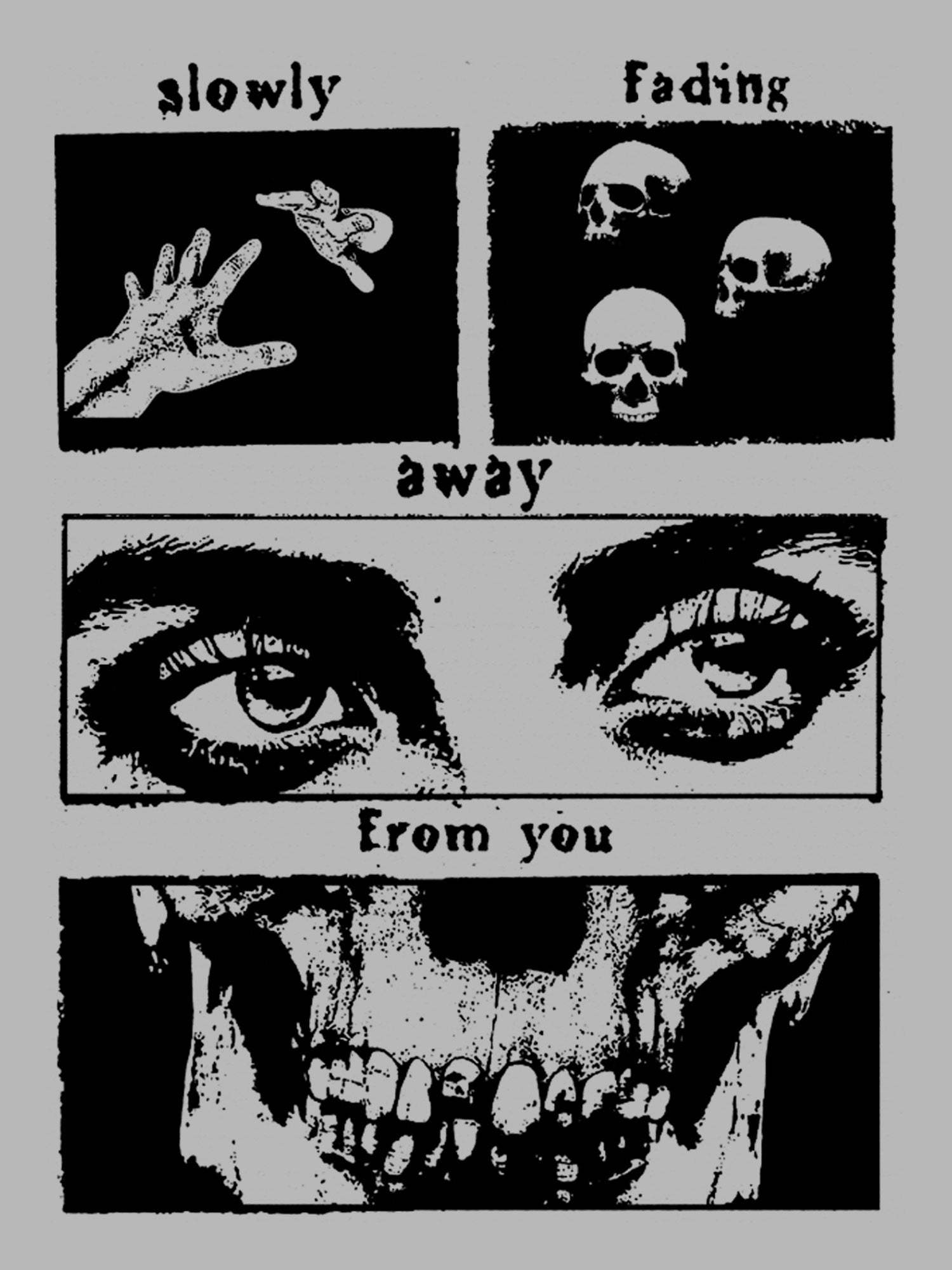 Slowly Fading Away Washed Tshirt